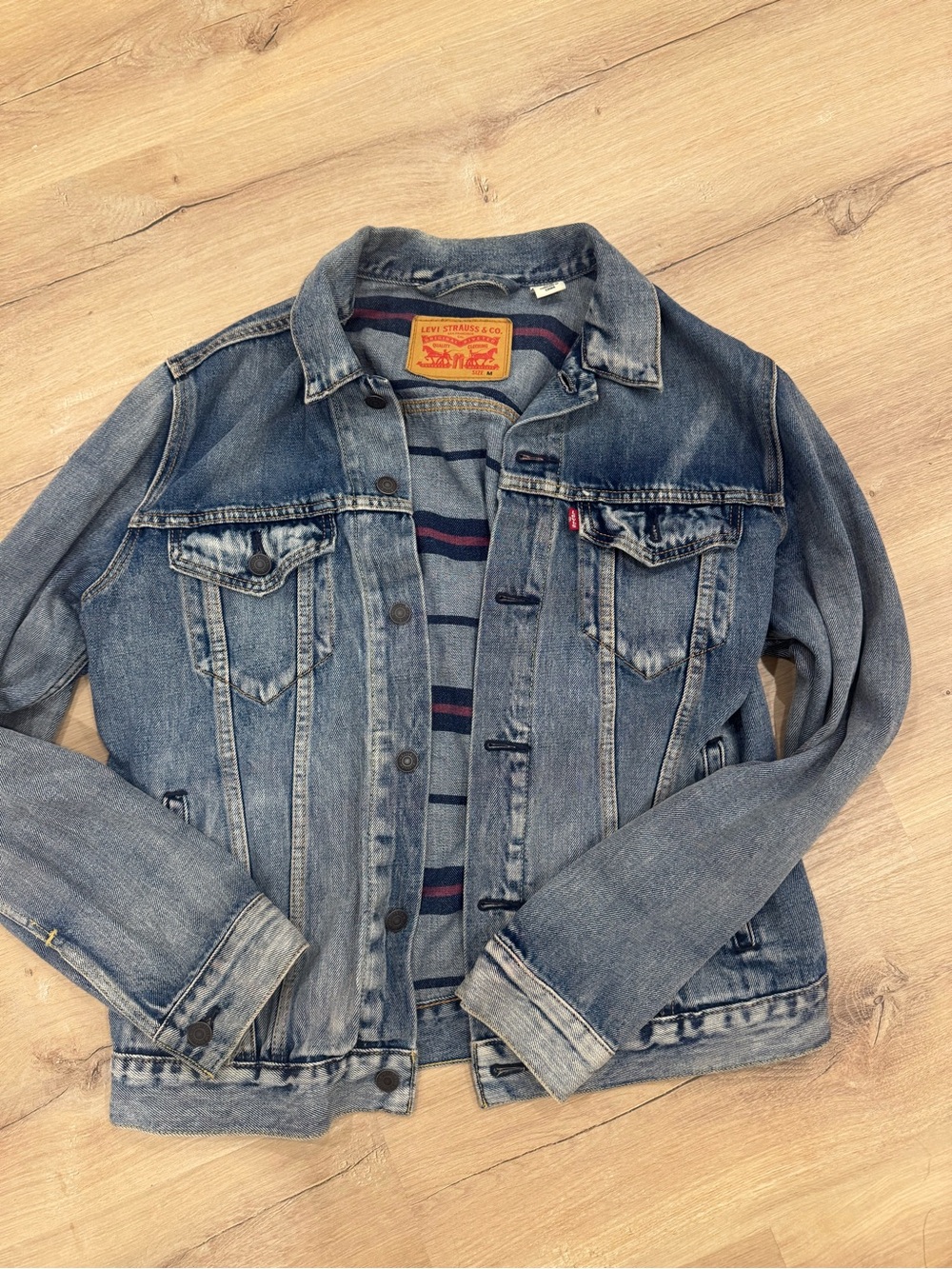 Levi's Light Blue Denim Trucker Jacket - Men's